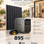 Combo de Ecoflow Delta 3 PLUS + Panel Solar de 450W + Cable de 10 metros - Img 55949679
