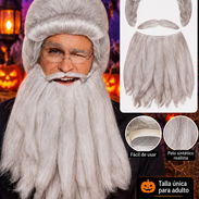 🎃 Disfraces para Haloween 👇 Barba y bigote talla única - Img 58115543