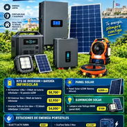 ⚡ ENERGÍA Y RESPALDO EN LA HABANA - KITS SOLARES, INVERSORES, BATERÍAS, VENTILADORES(F6,F22), PANELES, ESTACIONES y MAS⚡ - Img 57492856