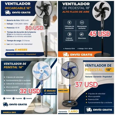 🌬️ **¡VENTILADORES DE PARED Y DE PIE EON Y EKO DISPONIBLES!** 🌬️/Fad - 2/2