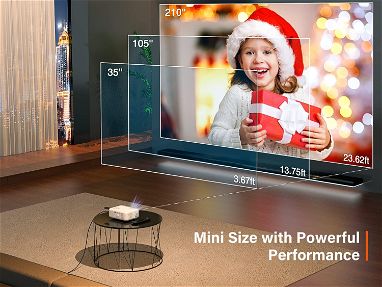 Vendo Mini proyector, VOPLLS 1080P Full HD : modelo:N3 53828661 - Img 65972984