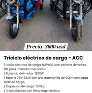 Triciclo eléctrico de carga NUEVO - Img 49604465