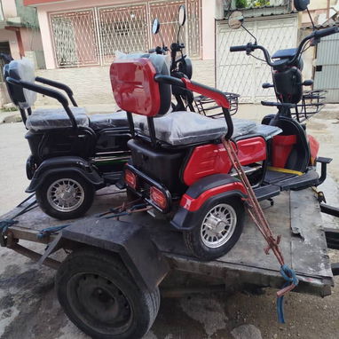 Triciclo eléctrico de paseo pequeño de Batería 64 x 20 litium lifepo4  anti explosiva nuevos o/km - Img 122521455