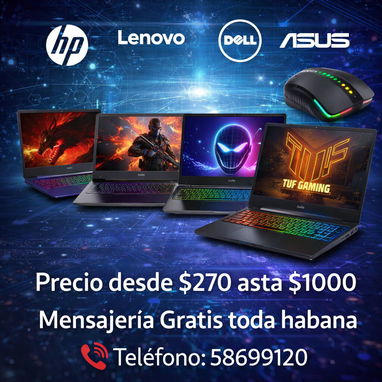Laptops Gaming y de Oficinas Selladas Mensajería Gratis - Img 118670595