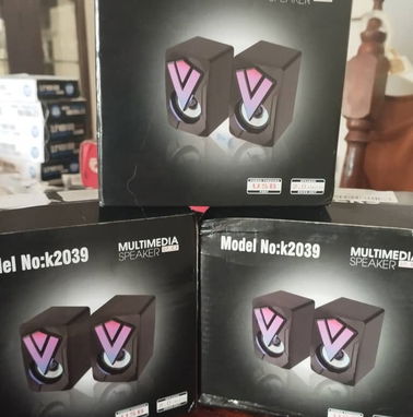 Bocina Para Pc Computadora Altavoces Gamer  Rgb Led - Img 81786780