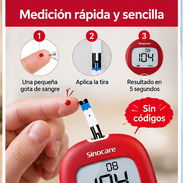 Medidor de glicemia - 50 tiras y 50 lancetas - Img 58223034