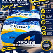 180 y 150 amp moura la mejor marca baterías 12vol serviciadas ideal para carros ,camiones - Img 58081877