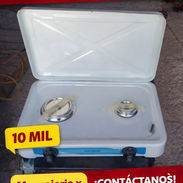 Cocina de Gas de 2 hornillas esperando x ti - Img 57228074