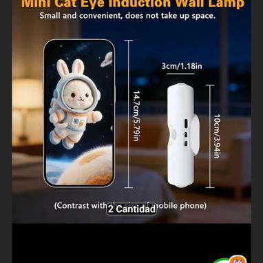 6 Luces LED  con sensor de movimiento - 9/10