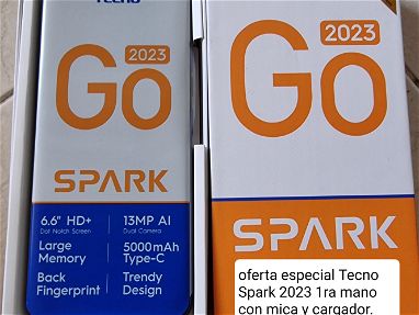 TECTECNO SPARK GO 2023. 1RA MANO. ACABADO DE TRAER - Img main-image