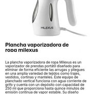 Plancha vaporizada de ropa Milexus - Img 55895387