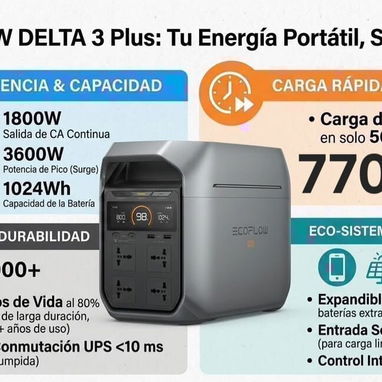 Ecoflow, paneles y combos - 8/9