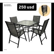 Juego de mesa de terraza - Img 57088345