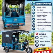 Triciclo TRAKTION con techo - Img 57925139