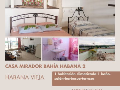 ⭐ Renta casa de 1 habitación en La Habana Vieja,con vista a la Bahía de La Habana,(+53)56590251 - Img main-image