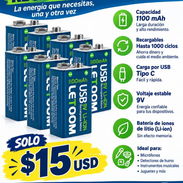 Pila 9v recargable - Img 58373565