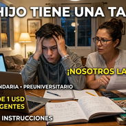 :  📚 ¿TU HIJO TIENE UNA TAREA O TRABAJO PRÁCTICO? ¡NOSOTROS LO HACEMOS! - Img 56742613
