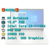 LAPTOP 🎁NUEVA🎁📦SELLADA, HP Notebook  15-dy2131wm, 15.6" FHD IPS Antireflejo, Intel Core i3-1115G4, 8GB RAM, 256GB - Img 54203857