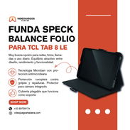 Funda Speck Balance Folio para TCL Tab 8 LE | videojuegoshabana.com - Img 55633594
