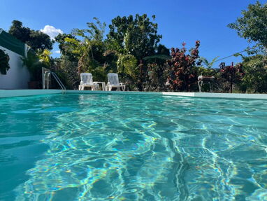 Disponible casa con piscina grande cerca de la playa de Guanabo,2 habitaciones climatizadas,Reservas x WhatsApp52463651 - Img 64294764