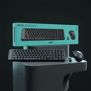 Combo de Teclado y Mouse Inalámbricos Logitech MK220 - Img 57961988