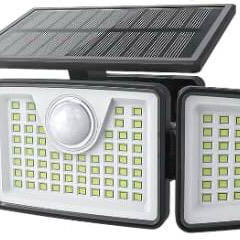 Productos de construcción: Pegacerámica, Porcelánico, Afine, Junteador.   Luces solares para exteriores de 2500 lm - 5/5