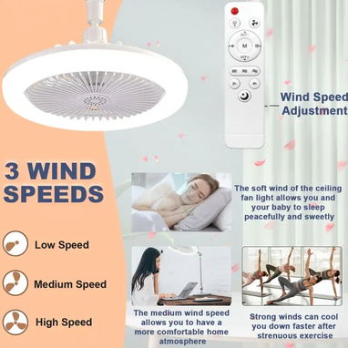 Ventilador de Techo con Luz LE - Img 122661135
