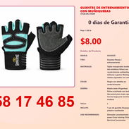GUANTES DE ENTRENAMIENTO CON MUÑEQUERAS - Img 54823236