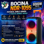 Bocina NDR-1095 6000W - Img 56451595