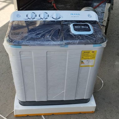 Lavadora Semiautomatica Milexus 7kg(Negra o Blanca) - Img 119484726