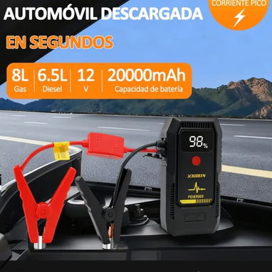 Arrancador de bateria portatil para carros y motos - 7/7