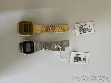 Relojes Casio Digitales dorados y plateados - Img main-image-45650933