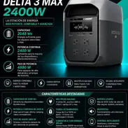 Ecoflow delta 3 max de 2400 w peak 4800 w en 1450 usd - Img 56682345