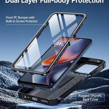 FNTCASE Motorola Moto G Play 2026 / 2025 5G – Black | videojuegoshabana.com - Img 123176990