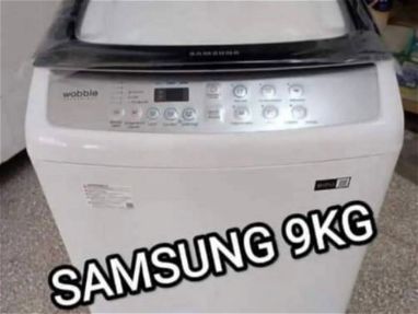 Lavadora Samsung automática 9kg nueva con garantía y domicilio gratis - Img main-image-45684003