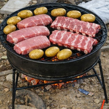 Horno cocina parrilla hornilla carbón BBQ asador - Img 120979375