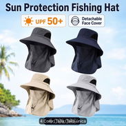 Sombrero anti UV mujer y hombre - Img 57096196
