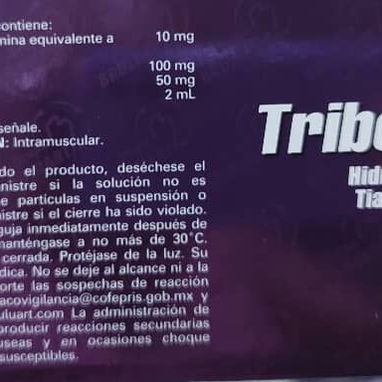 Tribedoce en Inyecciones caja con 5 dosis de 50 000, B1, B6, B12 - Img 108906142