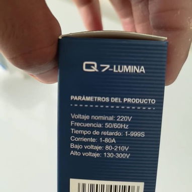 Protector de Linea (Voltaje y Corriente) Ajustable, dos modelos disponibles 220v y 110v - 4/6