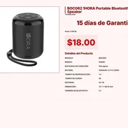 BOC062 1HORA Portable Bluetooth Speaker VPT#-0038 - Img 55218352