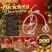 Bicicleta decorativa - Img 58045261