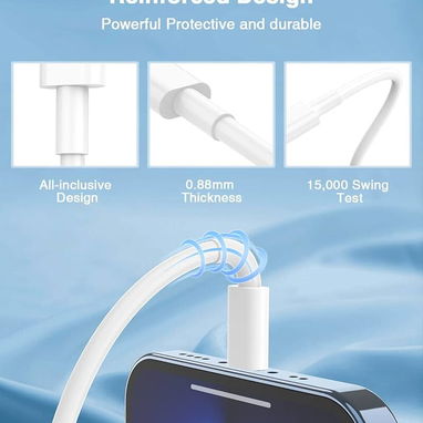 CABLE DE USB-C a CONECTOR LIGHTNING - Img 109687463