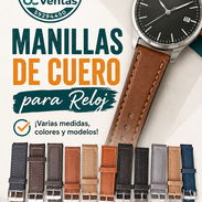 Manillas de Cuero para Reloj - Img 55628341