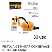 Pistola eléctrica para pintar de 650 w - Img 56136848