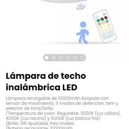 Lámpara de techo inalámbrica LED recargable de 10000mAh - Img 55743038
