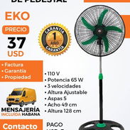 VENTILADOR DE PEDESTAL EKO VERDE - Img 56851714