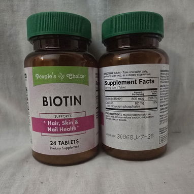 Biotina para la caída del cabello - 2/2