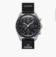 Omega x Swatch Moon Swatch Mission to The Moon Speedmaster Negro - Nuevo, SO33M100, Unisex, negro, Moderno, negro, Moder - Img 50813611