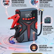 Arrancador de bateria y compresor portatil para neumaticos y otros - Img 52277815