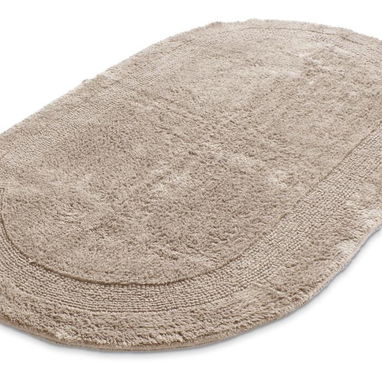 😱💜Alfombra decorativa peludita ovalada Medida:1.40cm x 73cm - 5/9